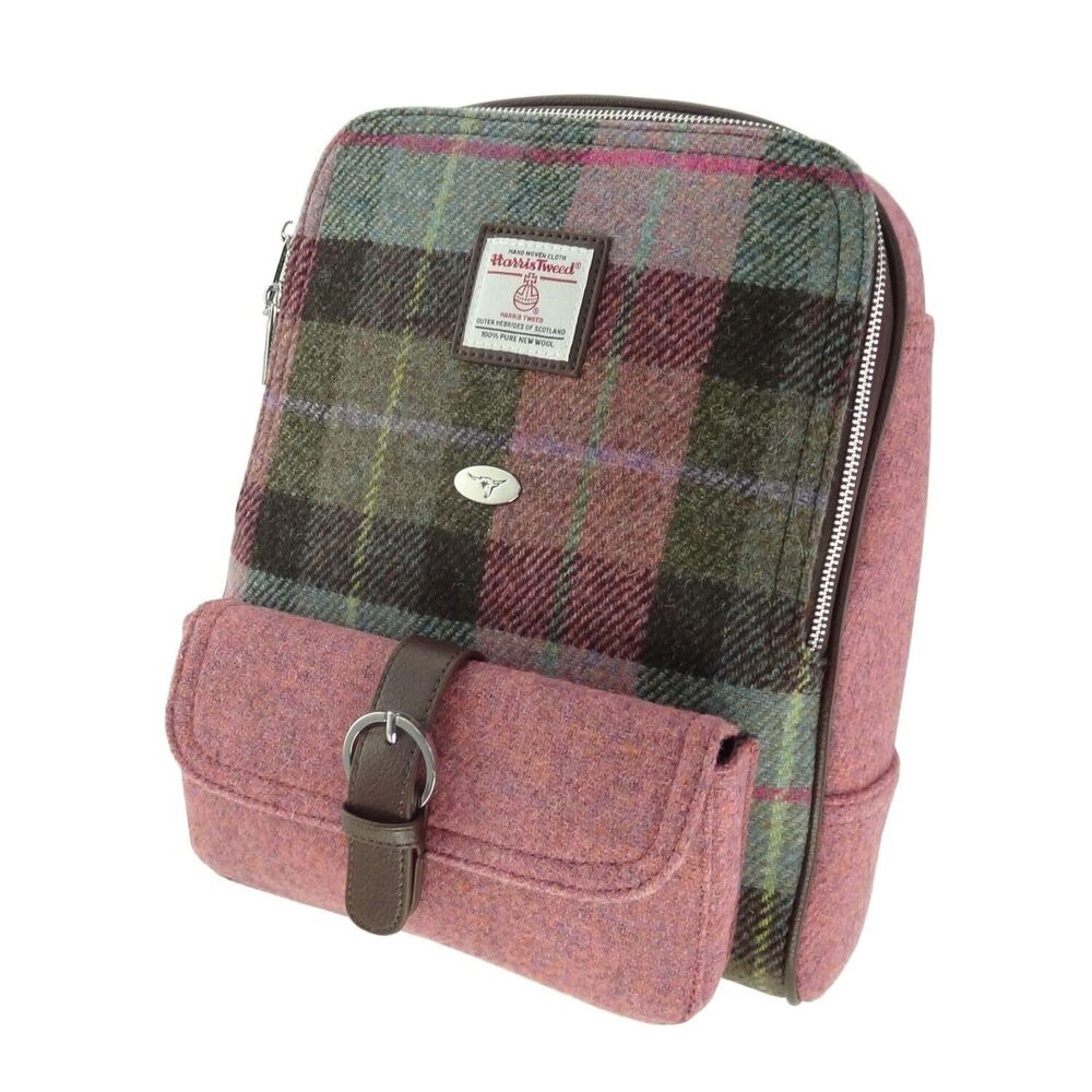3829 Harris Tweed Naver Backpack by Glen Appin Of Scotland Limited